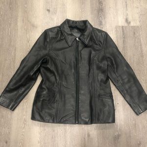 Relativity Leather Jacket Size L